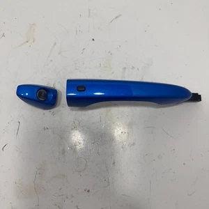 ✅ 17-21 JEEP COMPASS LEFT DRIVER FRONT DOOR HANDLE PBJ ATLANTIC BLUE  PEARL COAT - Picture 1 of 6