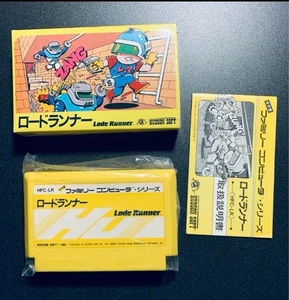 LODE RUNNER Nintendo Famicom Japan Import Free shipping FedEx DHL Tested - Picture 1 of 9