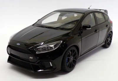 Autoart 1/18 Scale Model Car 72952 - 2016 Ford Focus RS - Shadow Black - Image 1 of 4