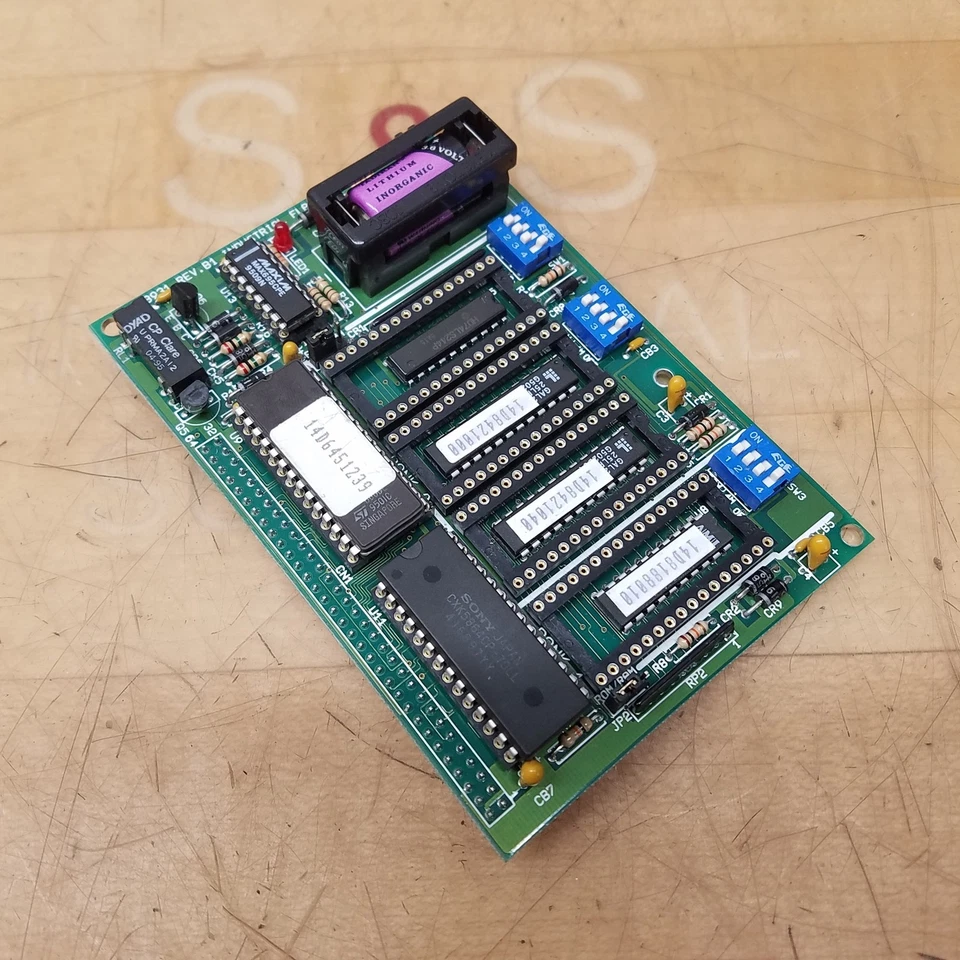 Placa de circuito flash/RAM/ROM Advantech PCD-8931, compatible con bus ISA, RDM-110 Foto 1 de 4