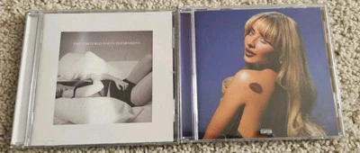 Taylor Swift Sabrina Carpenter CD Lot! Tortured Poets Department! Short N Sweet! Foto 1 de 4