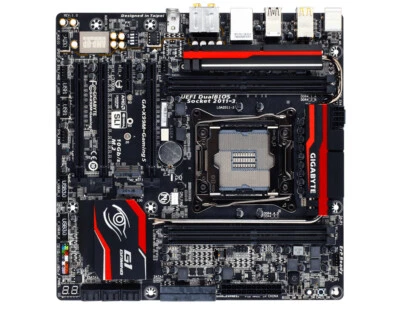 GIGABYTE GA-X99M-Gaming 5 Motherboard Intel X99 LGA2011-3 DDR4 M.2 MicroATX Core - Image 1 of 4