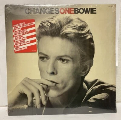 DAVID BOWIE Changes One LP Vinyl Record 1984 Reissue RCA Victor AQL1-1732 SEALED - Image 1 of 2