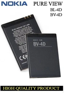 BATTERY NOKIA E5 E7 E5-00 E7-00 N8 N97 MINI X693 PURE VIEW BL-4D BV-4D - Picture 1 of 1