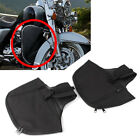 Soft Lowers Chaps Leg Warmer Cover Bag for Harley Touring Road King Engine Guard