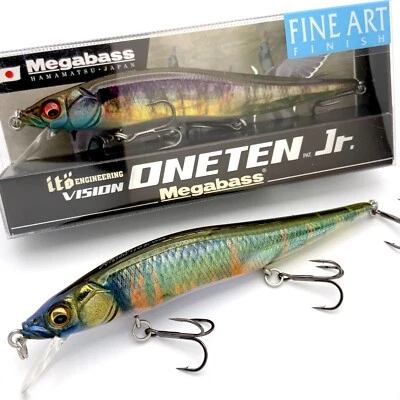 Megabass Vision Oneten 110 JR Junior Jerkbait FA (Fine Art Finish Series)