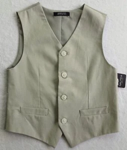 NWT Nautica Boys Linen Blend Vest(Size XL 18/20) NEW - Picture 1 of 2