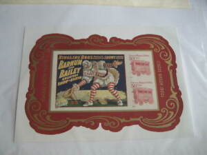 2014 USA Barnum&bailey Zirkus Souvenir Blatt Persistierenden Briefmarke - MNH