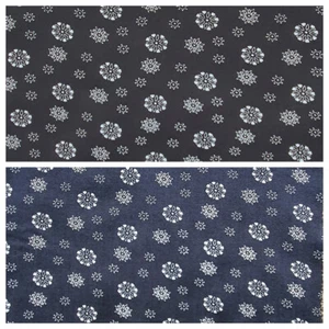 100% tela viscosa flores pequeñas material floral para vestir 140 cm de ancho - Imagen 1 de 13