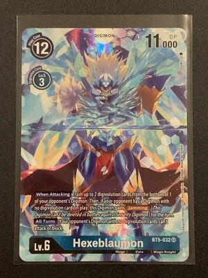 Hexeblaumon - BT5-032 SR - Alt Art - Dimensional Phase - Digimon TCG - Image 1 of 3