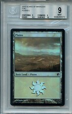 MTG Plains GS 9 Mint Scars of Mirrodin Foil Magic Card Amricons 5572