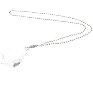Crystal Prism Ball Ceiling Fan Extension Pull Chain Light Fixture - Picture 1 of 12