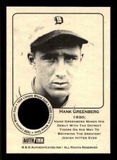 #NS0450 HANK GREENBERG 1930 Coin Collector Oddball Card FREE SHIPPING