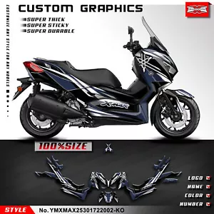 Kungfu Graphics Sports Scooter Sticker Kit for Yamaha XMAX 250 300 2017-2022 - Foto 1 di 8