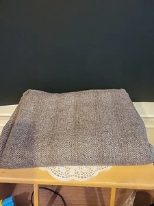 Vintage New Old Stock Cut Yardage Brown Tweed - Picture 1 of 9