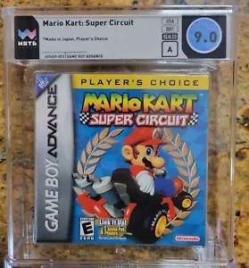 Mario Kart Super Circuit - Nintendo GBA WATA 9.0 Players Choice - Sealed New - Picture 1 of 2