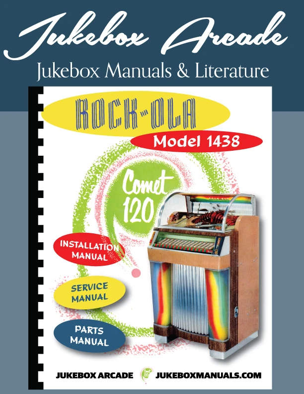 Manual de instalación, instrucciones/servicio y piezas Rock Ola 1438 más completo Foto 1 de 1