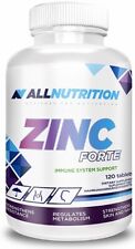 ALLNUTRITION Zinc Forte Support Immune System Regulates Metabolism 120 Tablets