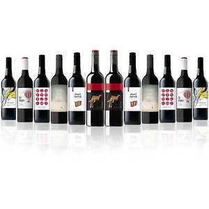 700+ SOLD! 12 x AU Favourite Mix Red Wine feat. Yellow Tail Cabernet Sauvignon