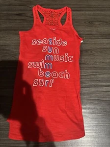 NWT Cat & Jack Girls Size XS 4/5 Summer Tank Top Red - Picture 1 of 1