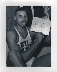 Wilt Chamberlain Philadelphia Warriors 100-Point Game Digital 8x10 Photo - Picture 1 of 1