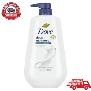 Dove Body Wash for Women Nourishing Deep Moisture Cleanser All Skin, 30.6 oz... - Picture 1 of 5