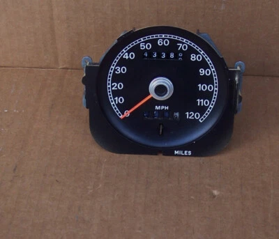 72 73 FORD GRAN TORINO RANCHERO MONTEGO RALLY DASH CLUSTER SPEEDOMETER 1972 1973 - Image 1 of 2