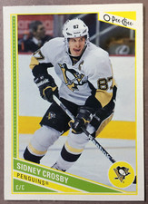 2013-14 O-Pee-Chee Box Bottom Sidney Crosby Pittsburgh Penguins