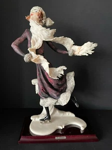 FIGURA VINTAGE RETIRADA FLORENCIA GIUSEPPE ARMANI "PATINADOR DE INVIERNO" 0542-C - Imagen 1 de 8