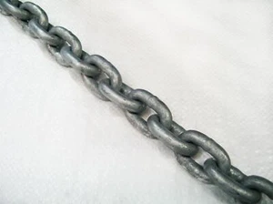 Galvanised Short Link Anchor Chain 12MM (Mooring DIN766 Boat Yacht) - Picture 1 of 2
