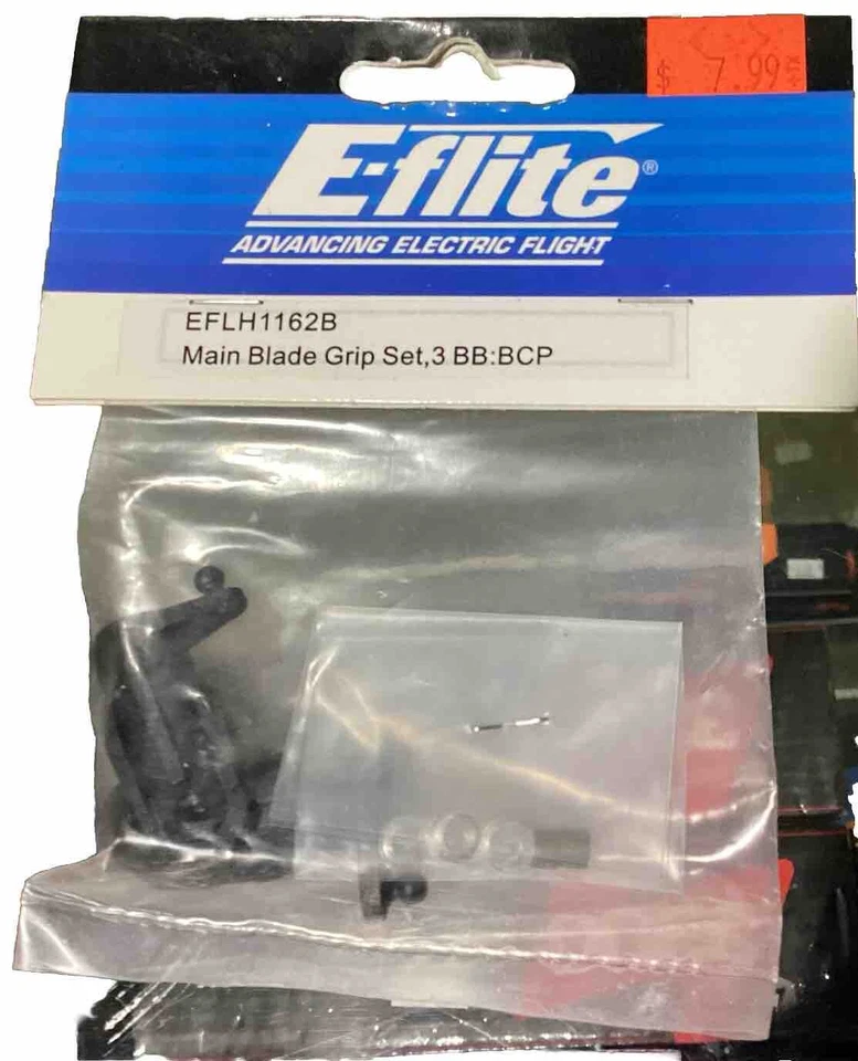 E-Flite EFLH1162B Main Blade Grip Set,3 BB :BCP - Image 1 of 1