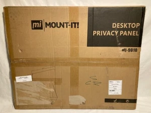 Sneeze Guard Acrylic Plexiglass Table Desk Counter Shield 23.6"H x 31.5"W - NEW - Picture 1 of 1