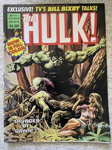 THE HULK #10 (formerly Rampaging) Marvel Magazine 1978 VG - Imagen 1 de 1