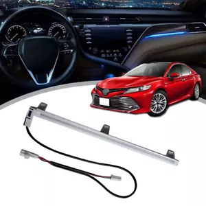 Car Interior Decor LED Console Atmosphere Light Ice Blue For Toyota Camry 2018 - Picture 1 of 12