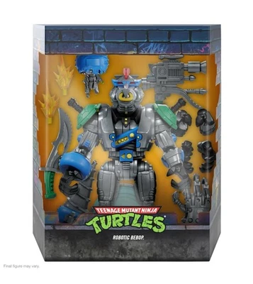 Figura Bebop Robótica Super 7 Teenage Mutant Ninja Turtles Ultimates Nueva Sellada Foto 1 de 4