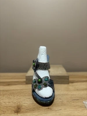 LARTISTE BY SPRING STEP SALIRA Women's Hand painted Floral Sandal Size 42 - Image 1 of 4