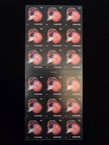 U.S. Scott #4871a Panel De 18 The Star-Spangled Banner Como Nuevo Nunca Montado - Imagen 1 de 2