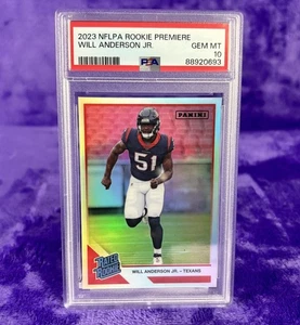 💎 PSA 10 Will Anderson Jr 2023 NFLPA Rookie Premiere Panini Rated Rookie POP 7 - Picture 1 of 2