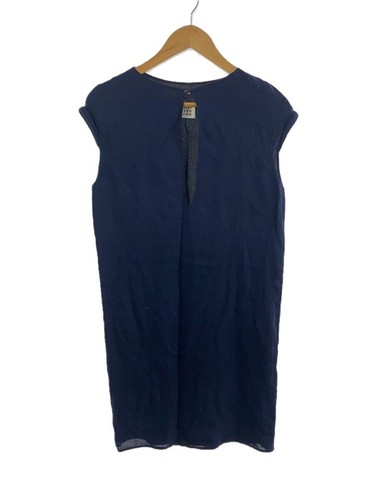 Maison Margiela altro abito smanicato kokoe calendario etichetta 42 cotone navy