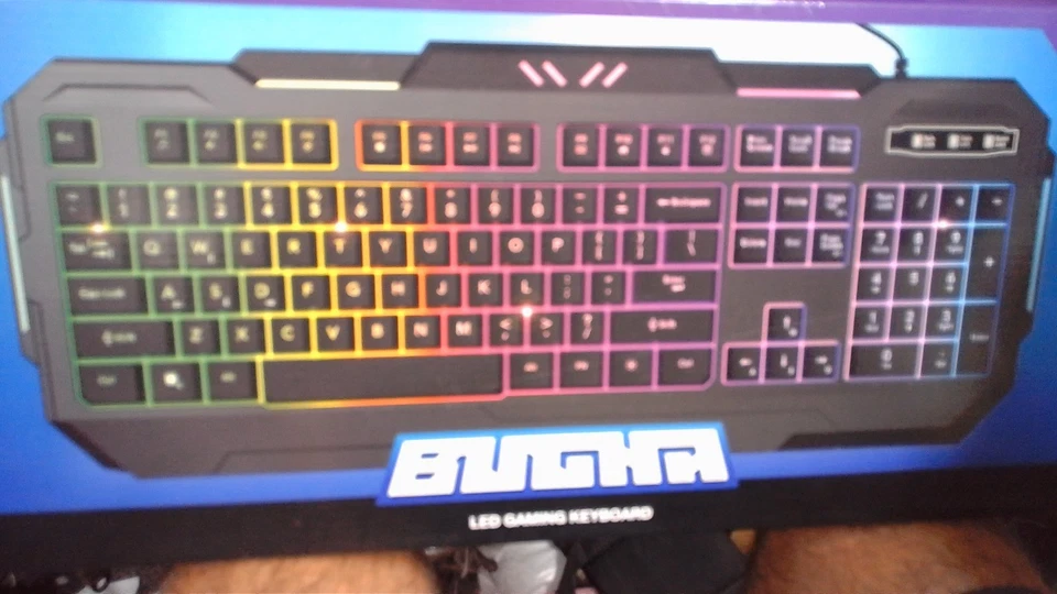 LED gaming keyboard for PC - Bugha - Brand New - Image 1 of 1