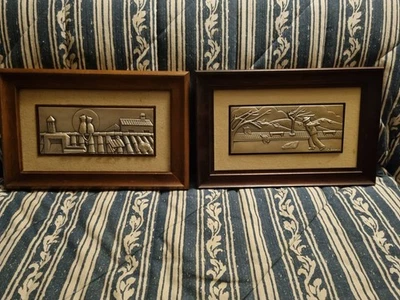 QUADRO PAESAGGIO, scorcio su lastra in argento 925, linea Acca - Immagine 1 di 4