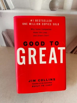 Business Success Hardcover Book Good To Great by Jim Collins Hardcover Foto 1 de 4