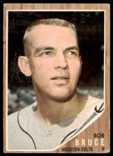 1962 Topps Bob Bruce  VG+ Houston Colt .45s #419
