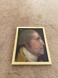 Framed Portrait of George Washington (8.5" x 11") - Picture 1 of 2