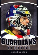 2012-13 Czech OFS Exclusive Guardians of Shrine #7 Matus Kostur