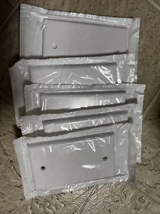 Leviton 88014W Wall Plate Blank LOT OF 6 - Picture 1 of 1