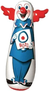 Borsa a bop gonfiabile originale Bozo 3D 46" pollici - Foto 1 di 1