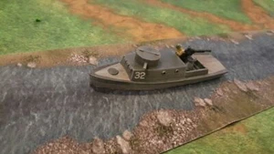 28 mm/ 1:56a escala Bolt Action FDM Segunda Guerra Mundial barco fluvial ruso clase D - Imagen 1 de 1