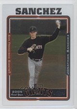 2005 Topps Chrome Update & Highlights Jonathan Sanchez #UH177 Rookie RC