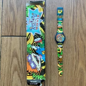 1998 Burger King Kids Meal Rugrats The Movie Watch Chuckie Scratch/Sniff - Bild 1 von 1